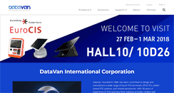 Desktop Screenshot of datavan.com.tw